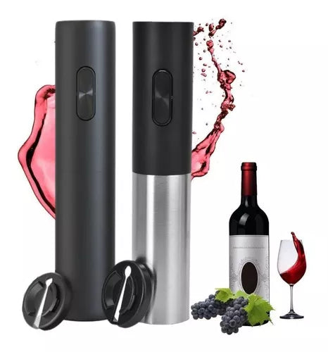 Abridor de Vinhos Saca Rolhas Elétrico Automático Inox