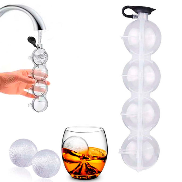 Forma De Gelo Esfera Bola Grande Redonda Bar Whisky Plastico (STO1362)